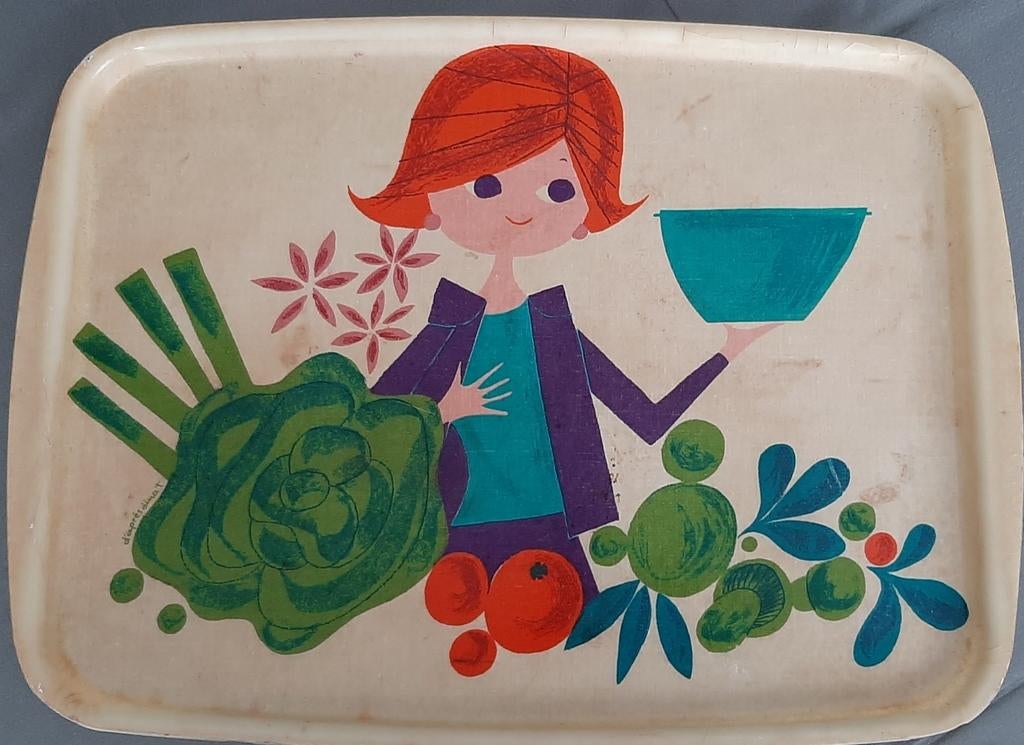 Tupperware dienblad., Huis en Inrichting, Ophalen, Gebruikt