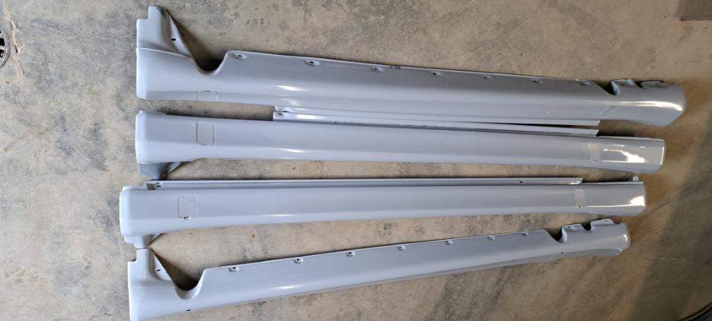 Bas de caisses larges Mercedes w124, Enlèvement