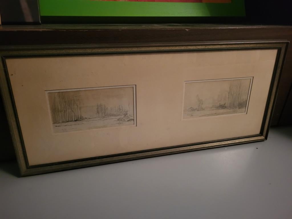 2 très beaux dessins, Enlèvement ou Envoi