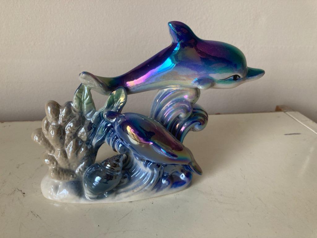 porceleinen dolfijn, Ophalen, Zo goed als nieuw, Dier