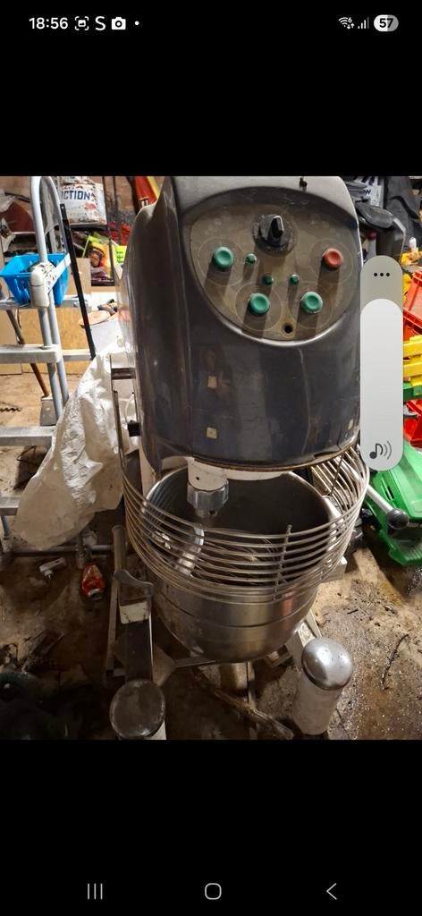 Deeg menger  planeetmenger 400v, Ophalen