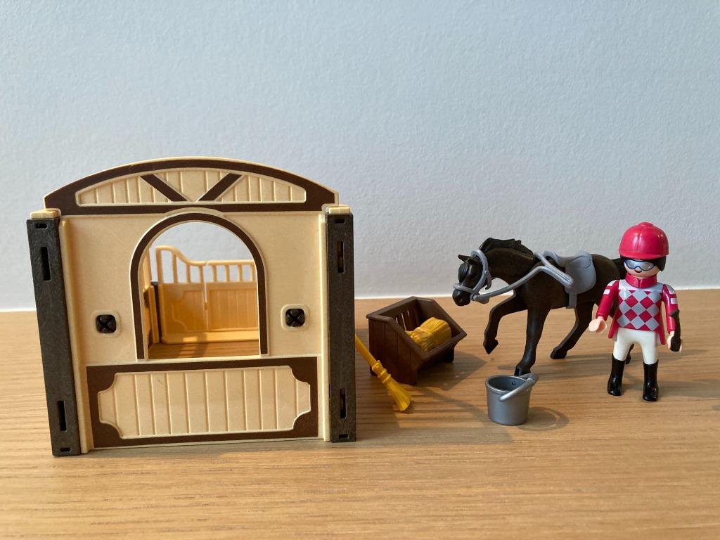 Playmobil 5112 Arabisch renpaard met paardenbox, Ophalen, Zo goed als nieuw, Complete set