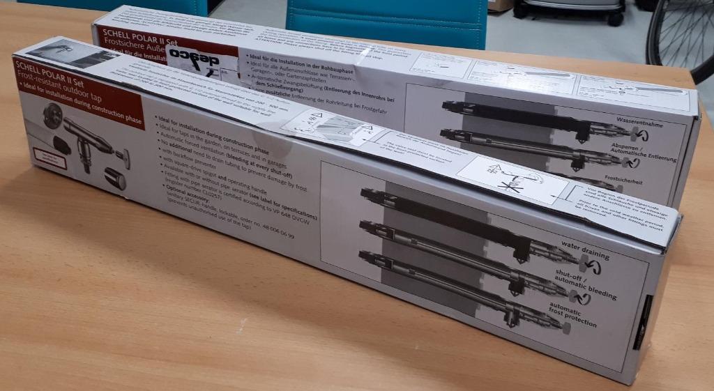 Robinet de façade antigel Schell Polar II 1/2 x 15 mm -2pcs, Jardin & Terrasse, Envoi, Neuf