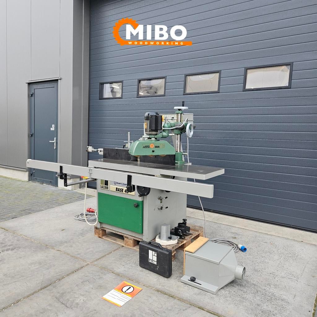 Lazzari freesmachine toupie 45graden compleet ** frezen, Enlèvement ou Envoi