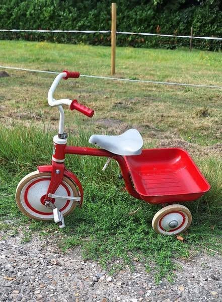 Stoere vintage Winther driewieler uit de seventies., Fietsen en Brommers, Ophalen, Gebruikt
