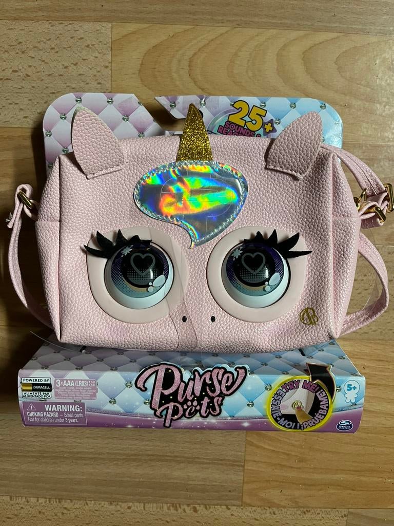 Purse Pets Glamicorn Eenhoorn, Enlèvement, Comme neuf, Rose, Autres types