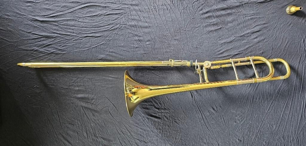 Trombone Bach D Stradivarius, Musique & Instruments, Instruments à vent | Trombones, Enlèvement, Utilisé, Ténor, Avec valise