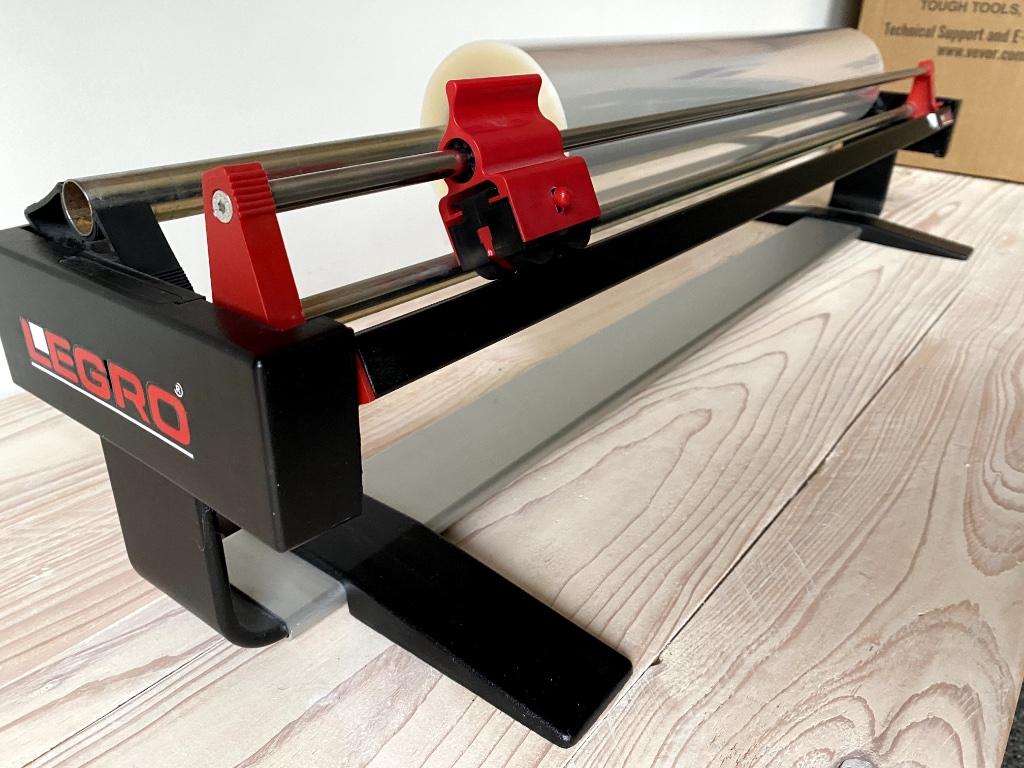 LEGRO Papierrolhouder Tafelmodel incl. voetsteunen 75 cm rol, Ophalen, Zo goed als nieuw