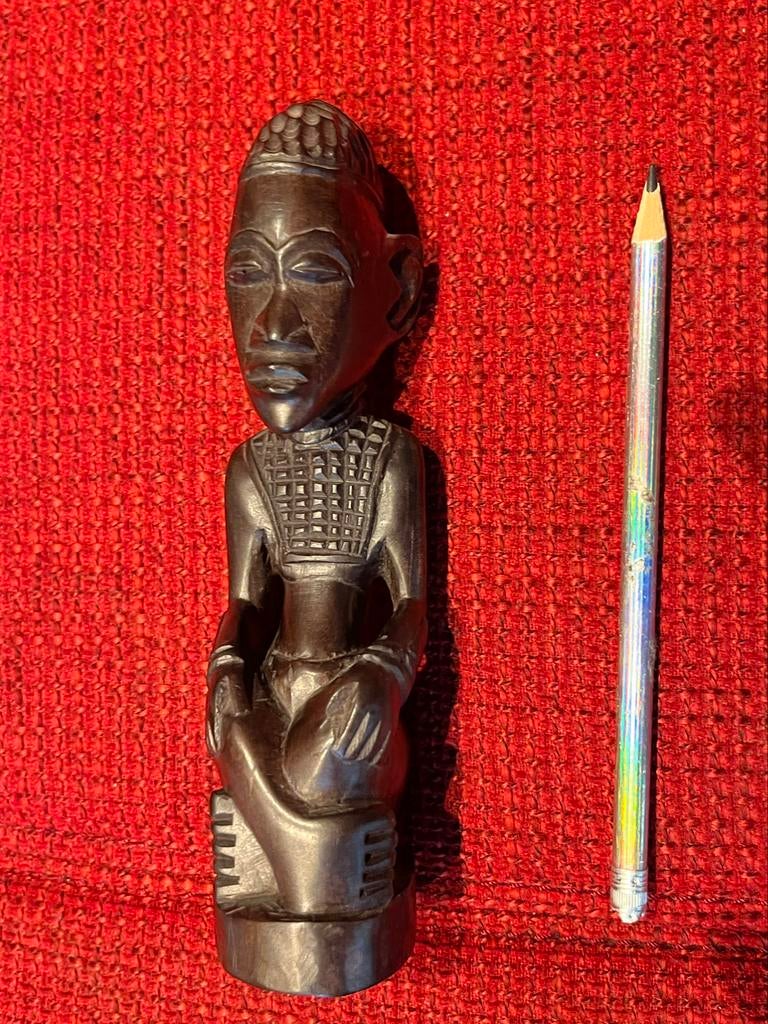 Oud houten Afrikaans beeld, Ophalen of Verzenden