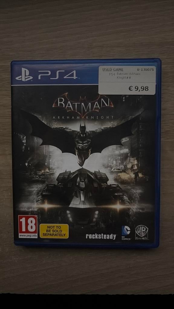 Batman Arkham Knight (PS4), Consoles de jeu & Jeux vidéo, Enlèvement, Comme neuf