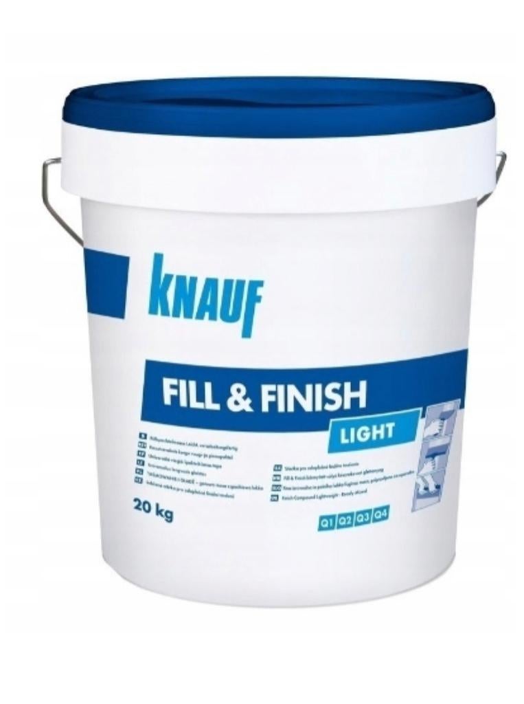 Knauf Fill & Finish light 20 kg, Diensten en Vakmensen, Schilders en Behangers, Binnenschilderwerk