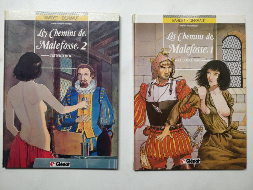 Les chemins de Malefosse 1-7, EO/REED, Enlèvement