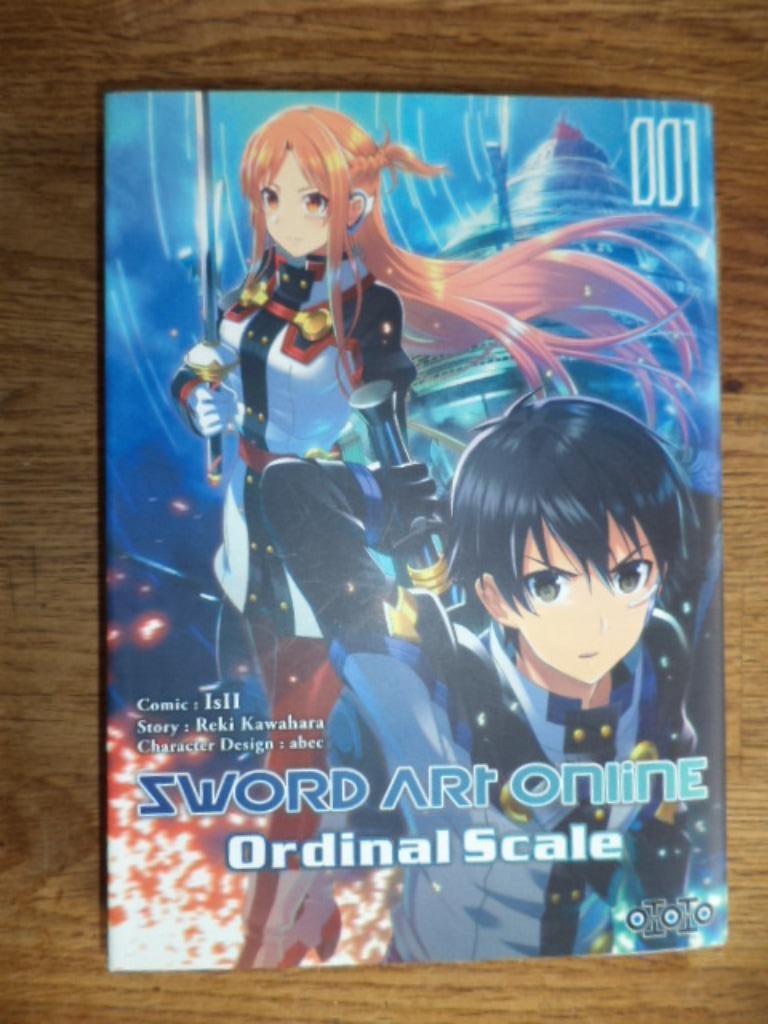 Manga Manga Sword art online : Ordinal Scale. Tome 1, Eén comic, Reki Kawahara, Ophalen of Verzenden, Zo goed als nieuw