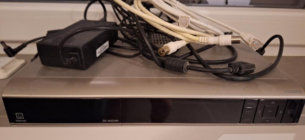 Telenet HD Digibox AD2100, Audio, Tv en Foto, Decoders en Harddiskrecorders, Ophalen, Gebruikt, Decoder