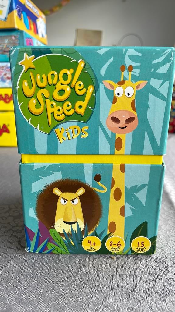 Jungle speed junior, Hobby en Vrije tijd, Ophalen, Zo goed als nieuw
