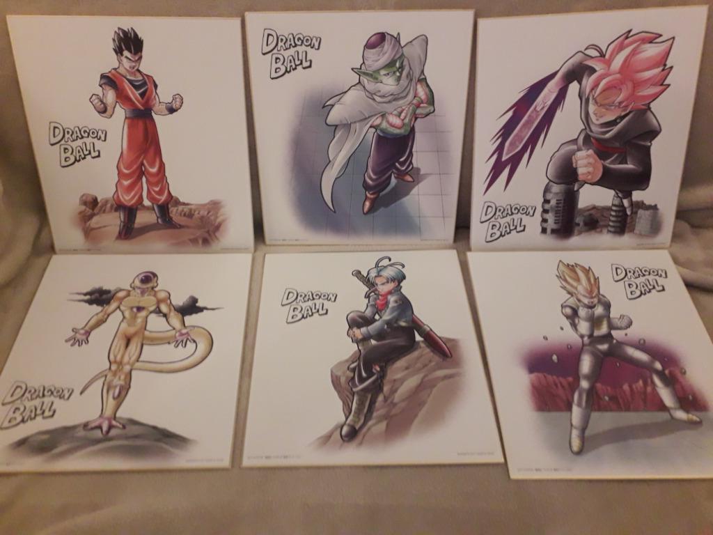 shikishi dragon ball officiel complet, Livres, BD | Comics, Comme neuf, Série complète ou Série, Japon (Manga), Enlèvement ou Envoi