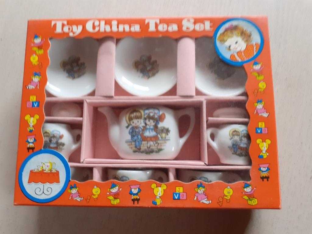 Service à thé en porcelaine Vintage, Enlèvement ou Envoi, Comme neuf, Porcelaine