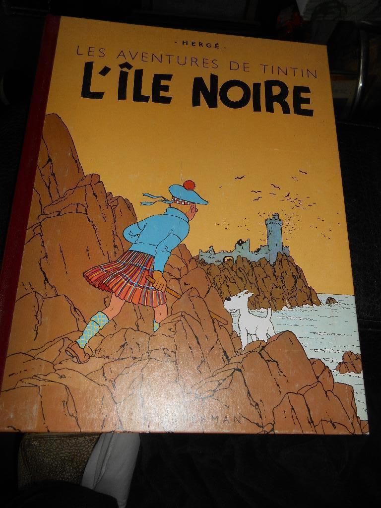 Tintin l'île noire fac similé 1996, Livres, BD, Enlèvement ou Envoi