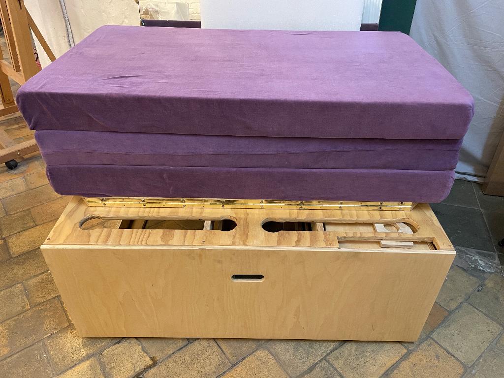 Camping box, Caravanes & Camping, Accessoires de camping, Comme neuf, Enlèvement