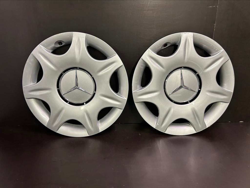 2 enjoliveurs Mercedes W210 classe A,B 15", Utilisé