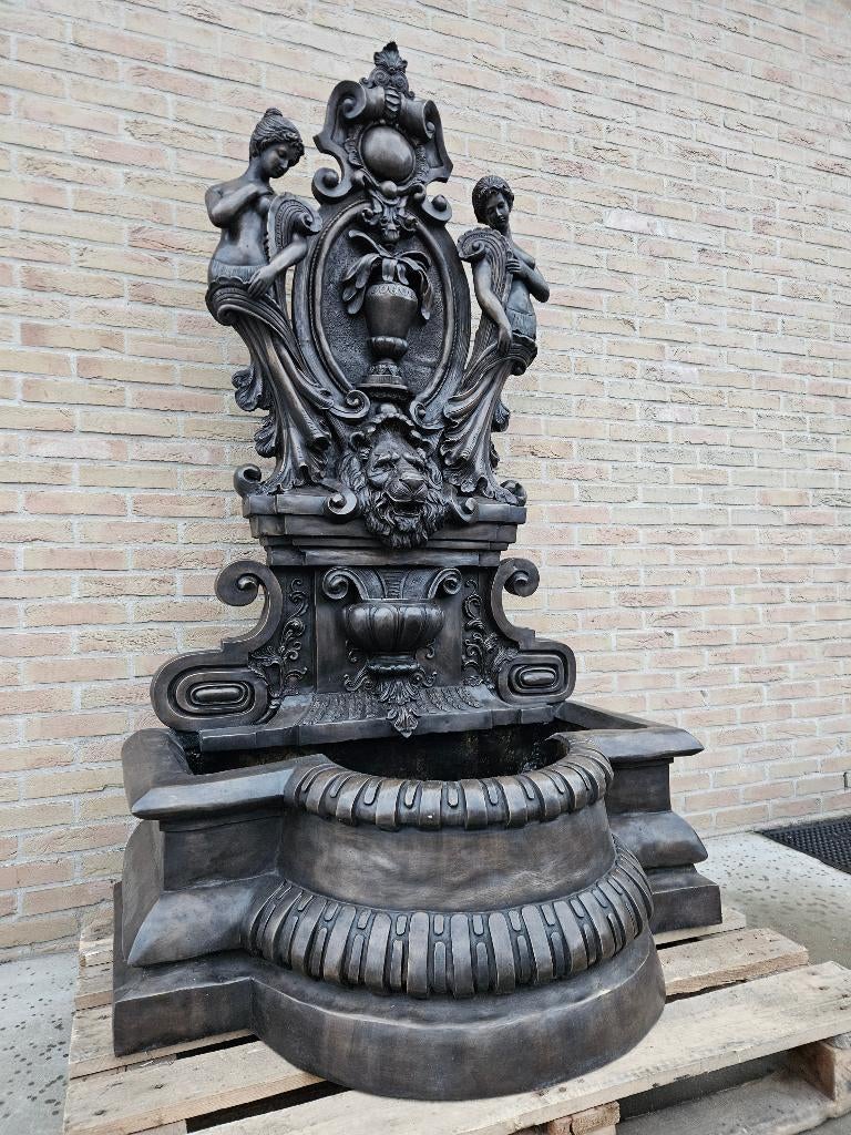 BRONZEN FONTEIN PRACHTIGE FIGUREN, TOPBRONS, TOPPRIJS !!!, Ophalen of Verzenden, Nieuw, Overige materialen, Fontein