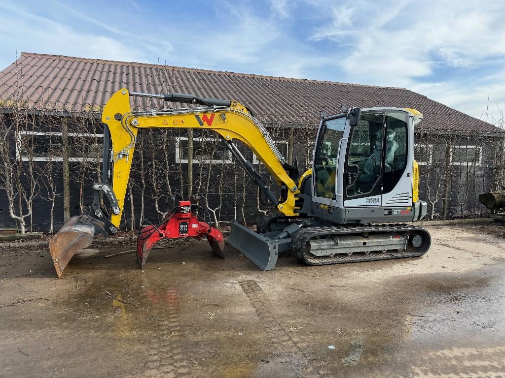 rupskraan, Zakelijke goederen, Ophalen, Graafmachine