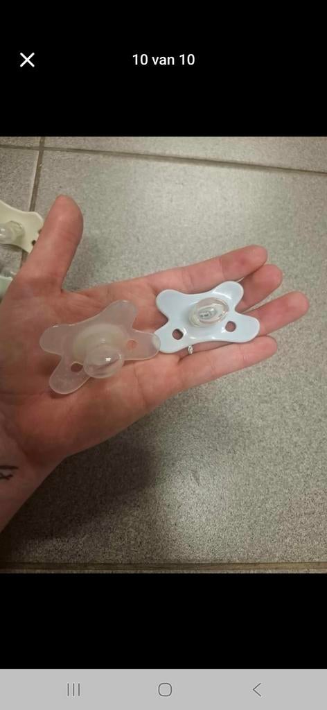 Difrax flessen en fopspenen, Ophalen