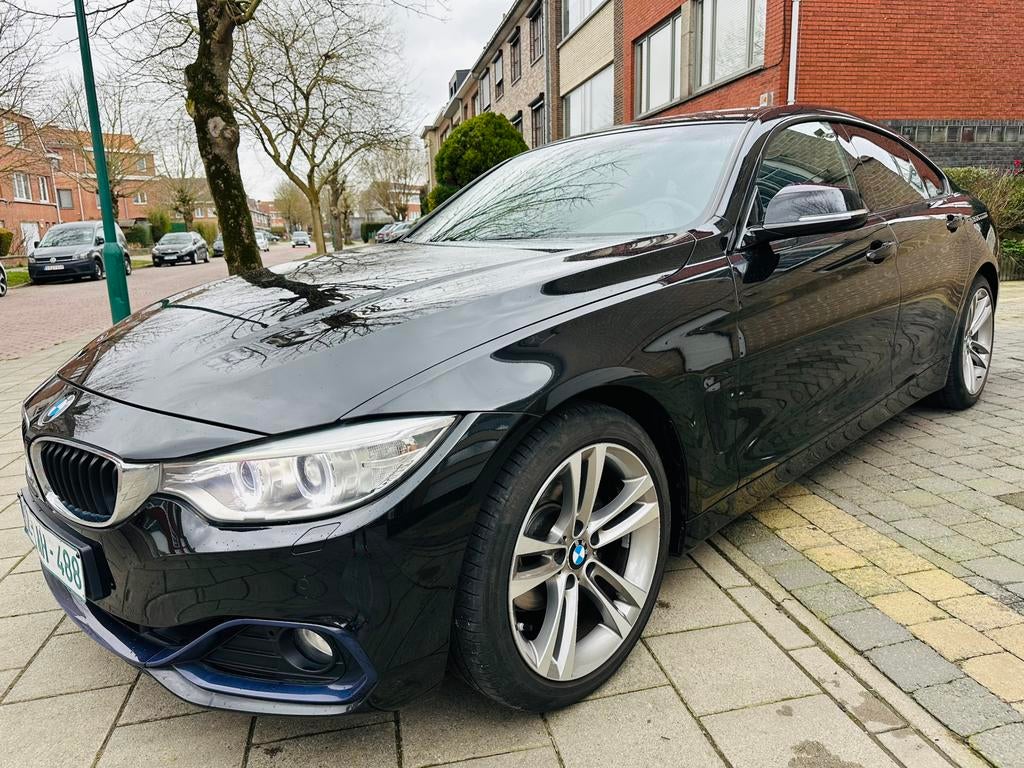 BMW 420i GRAN COUPE 184PK 2015 LEDER GPS 15.000€, Auto's, BMW, 1998 cc, Achterwielaandrijving, 4 cilinders, USB