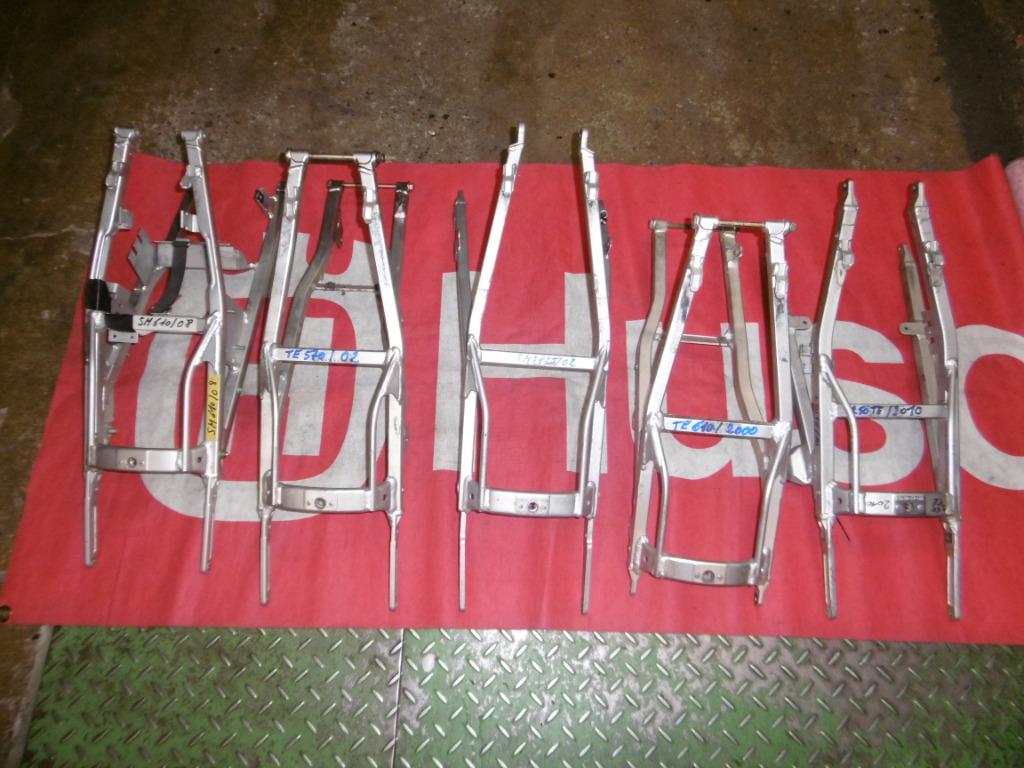 Husqvarna achterframes, Motoren, Ophalen