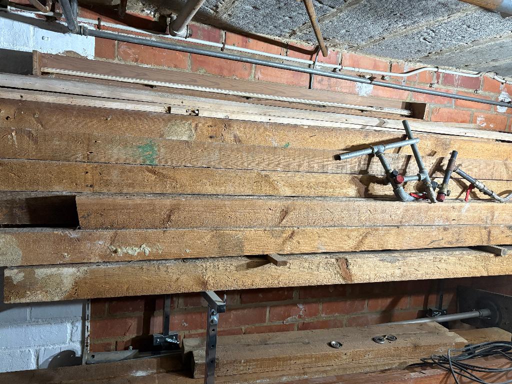 6* 9 cm grenen balken, variabele lengte, Doe-het-zelf en Bouw, Gebruikt, Grenen, Ophalen of Verzenden, Balk