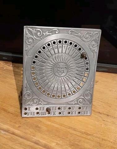 Calendrier perpétuel, Enlèvement ou Envoi