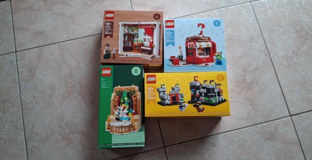 Set lego  40701 - 40775 - 40775 - 40776 - 40766 - Nieuw, Ophalen of Verzenden, Nieuw, Complete set, Lego