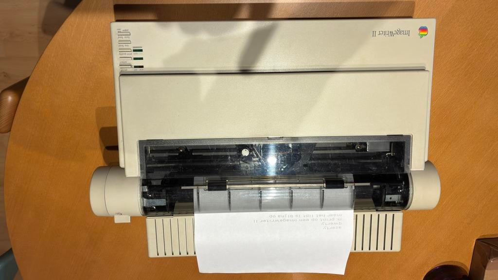 Vintage apple imagewriter 2 in perfecte staat, Ophalen, Macintosh