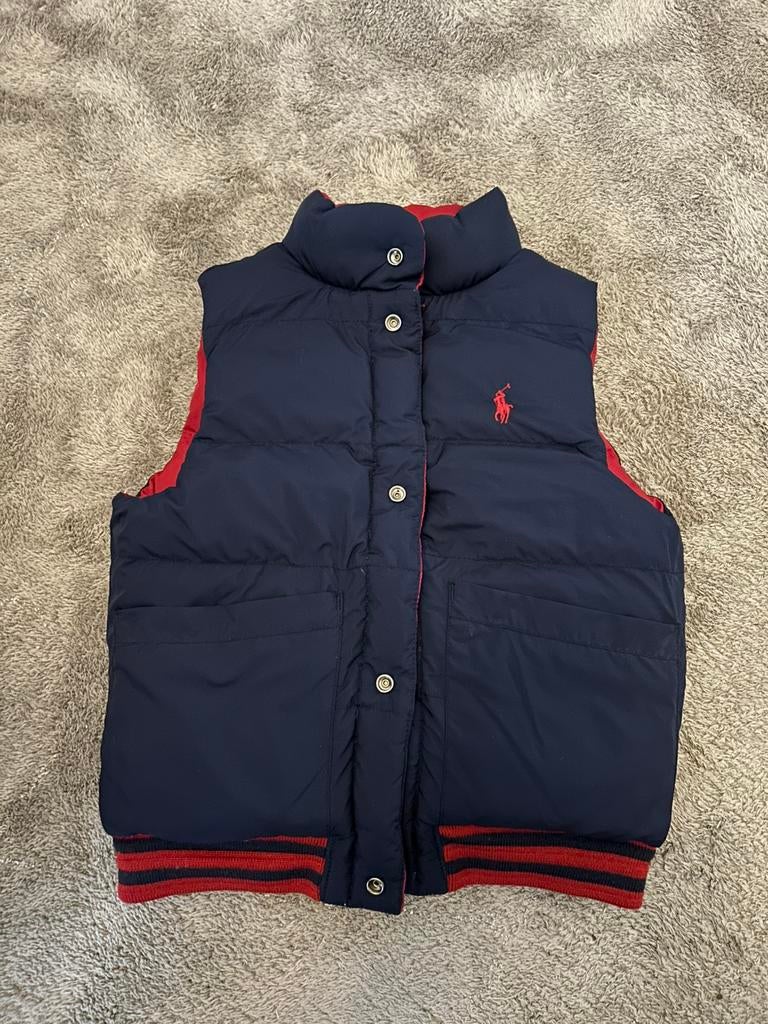 Blouson sans manches Ralph Lauren réversible - taille 4 ans, Ophalen, Jongen of Meisje, Trui of Vest, Zo goed als nieuw