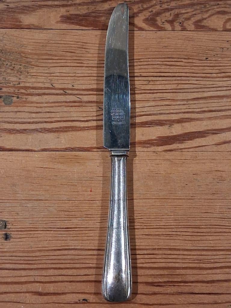 1 couteau Wiskemann en argent, Antiquités & Art, Enlèvement ou Envoi