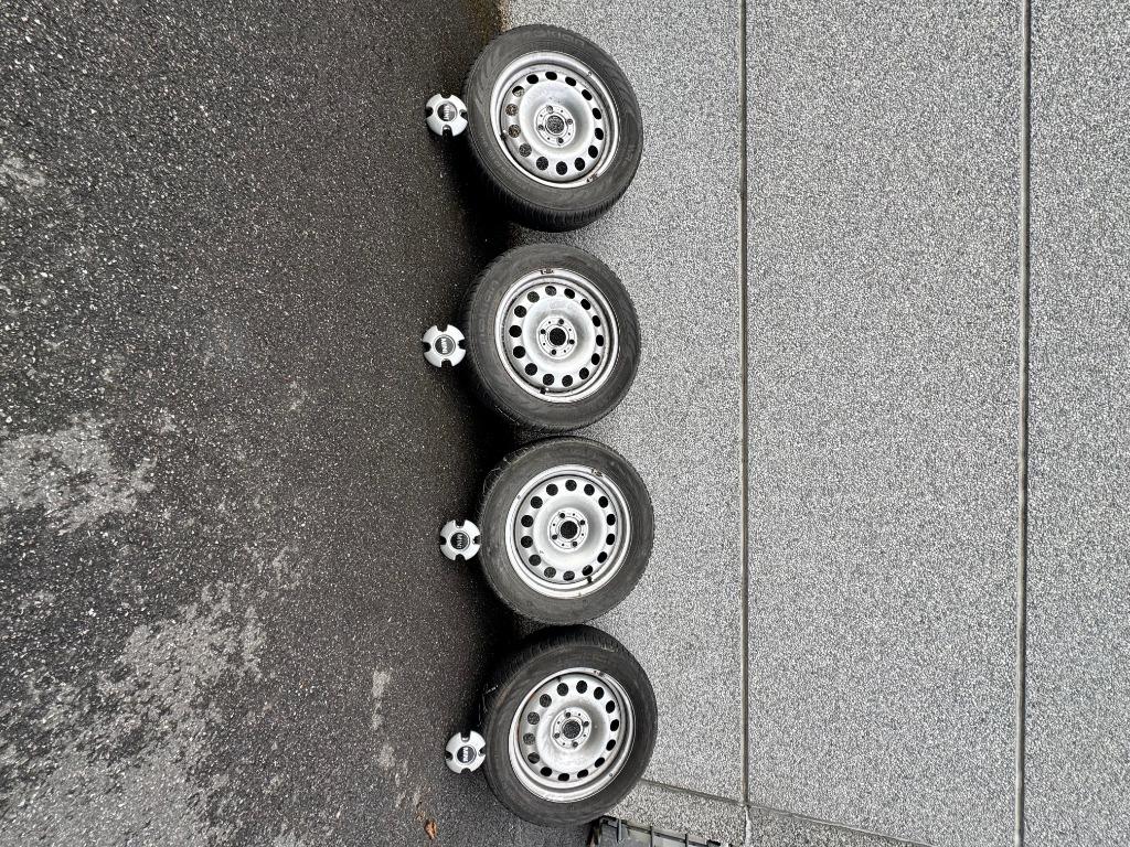 Jeu de roues Mini - Clubman, 15 pouces, Pneus et Jantes, Pneus hiver, 175 mm