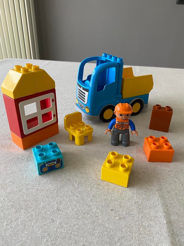 Lego Duplo kiepwagen (10529), Ophalen of Verzenden, Zo goed als nieuw