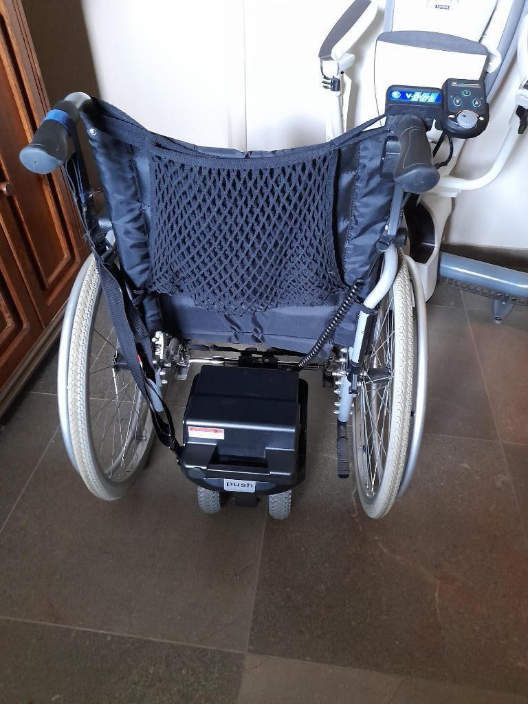 Rolstoel met hulpmotor, Diversen, Rolstoelen, Zo goed als nieuw, Duwrolstoel, Ophalen