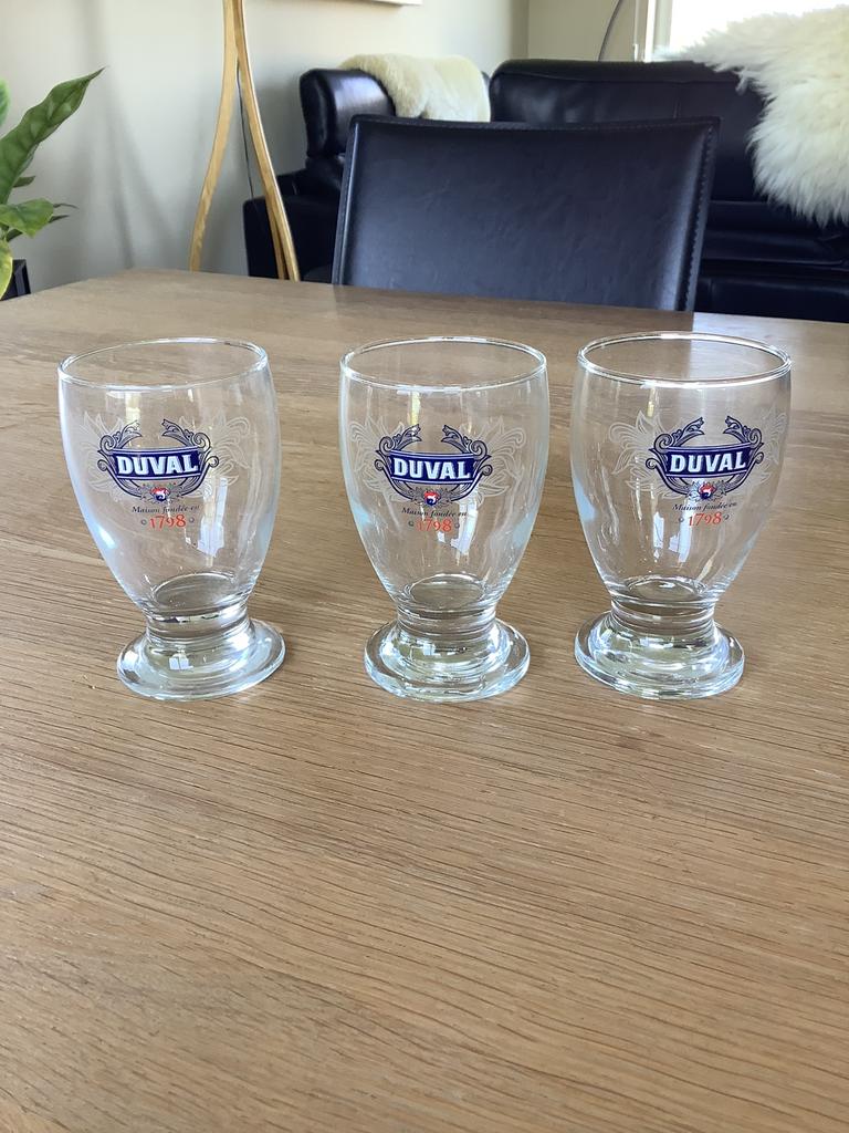 3 verres pastis Duval, Collections, Comme neuf