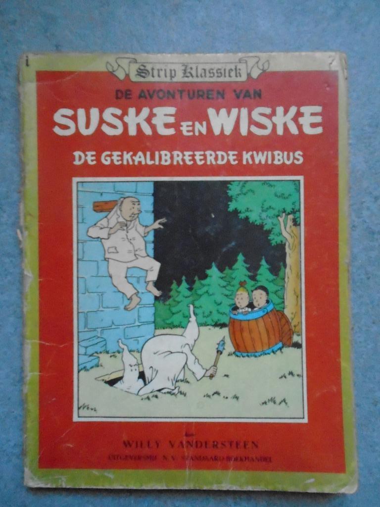 Suske & Wiske/Lambik : De gekalibreerde kwibus 1ste druk '81, Boeken, Willy Vandersteen, Eén stripboek, Ophalen, Gelezen