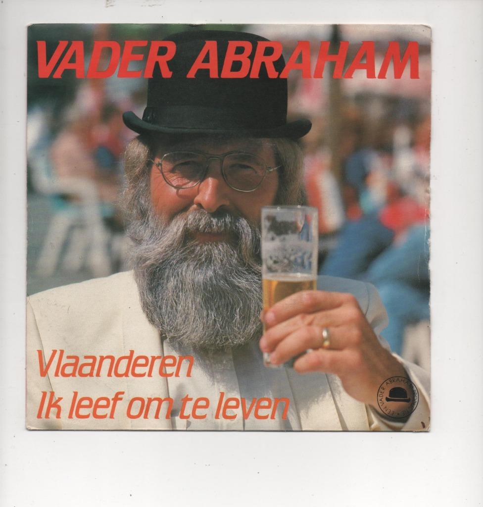 45t Vader Abraham - Vlaanderen (Nieuwstaat), Ophalen of Verzenden, Zo goed als nieuw, Overige formaten, Overige genres