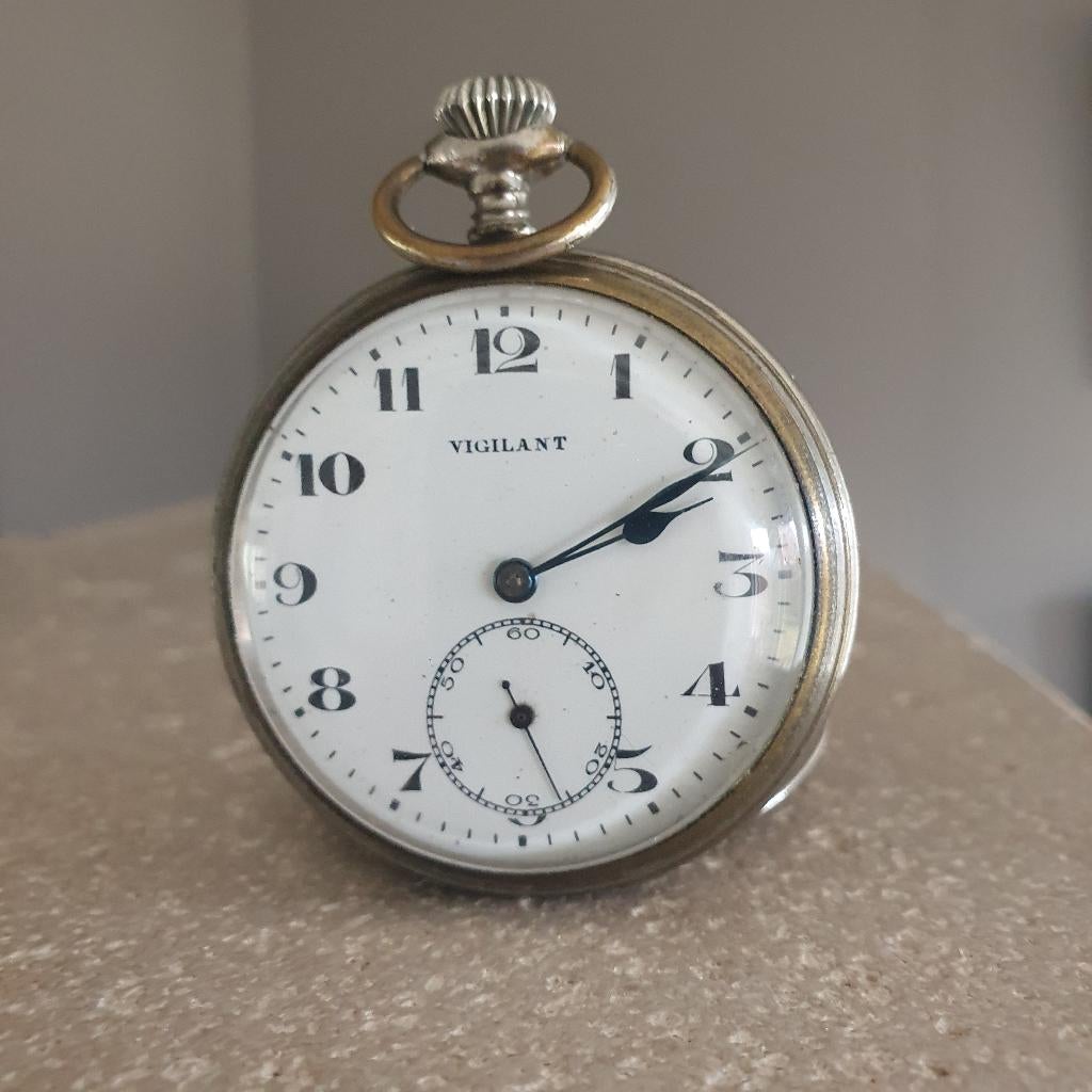 Montre de poche  - Vigilant - en état de marche vers 1895, Enlèvement