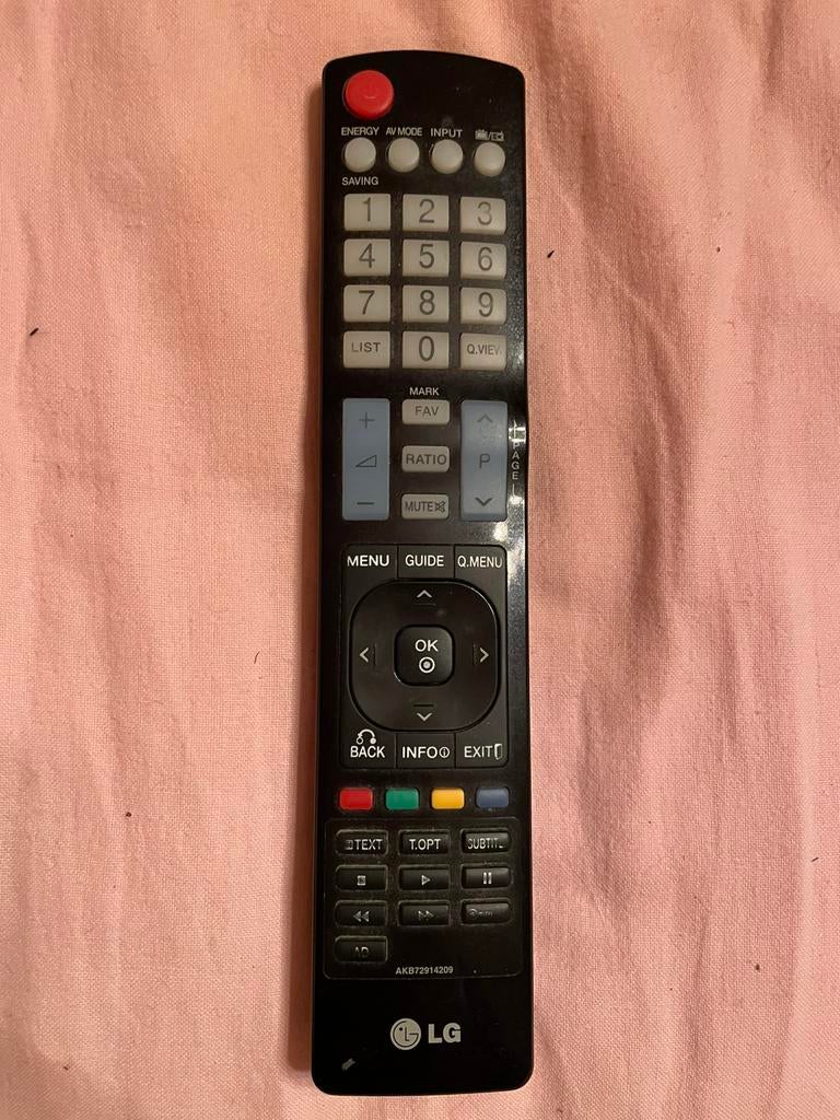 Telecommande pour tv LG, Enlèvement ou Envoi, Comme neuf, TV