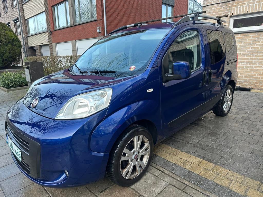 FIAT QUBO 1.4 BENZINE 168000KM AIRCO 2014 3500€, Auto's, Fiat, Bedrijf, Te koop, Qubo, ABS, Airbags, Airconditioning, Boordcomputer