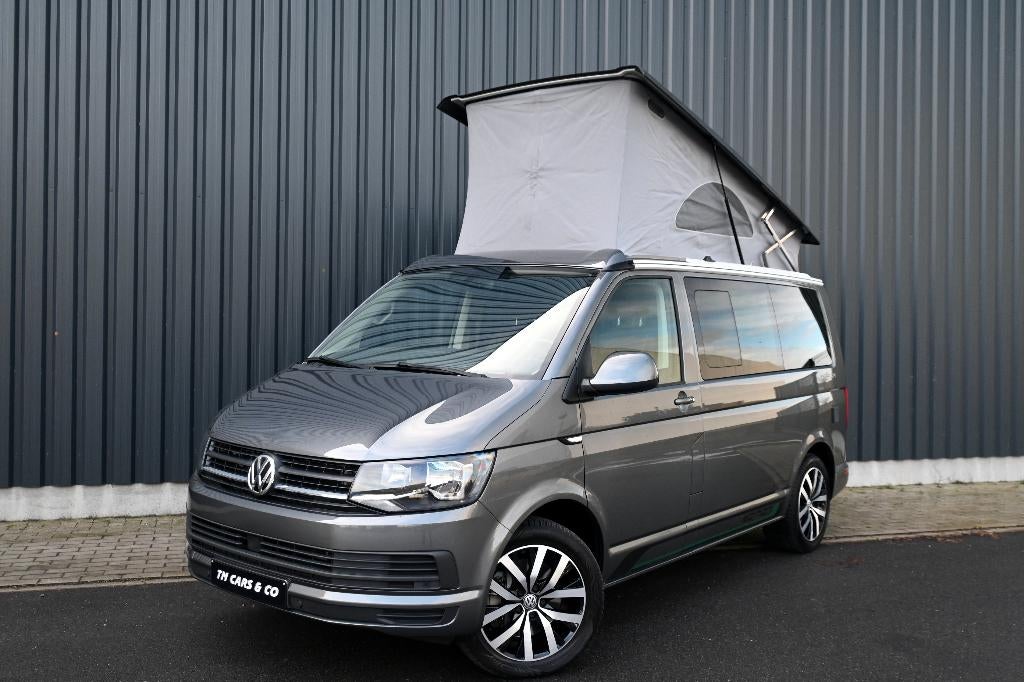 Vw T6 California Beach 205Pk DSG, 5 zit, 4slaap, ACC,Trekh, Auto's, Volkswagen, 2240 kg, 1995 cc, 4 cilinders, USB