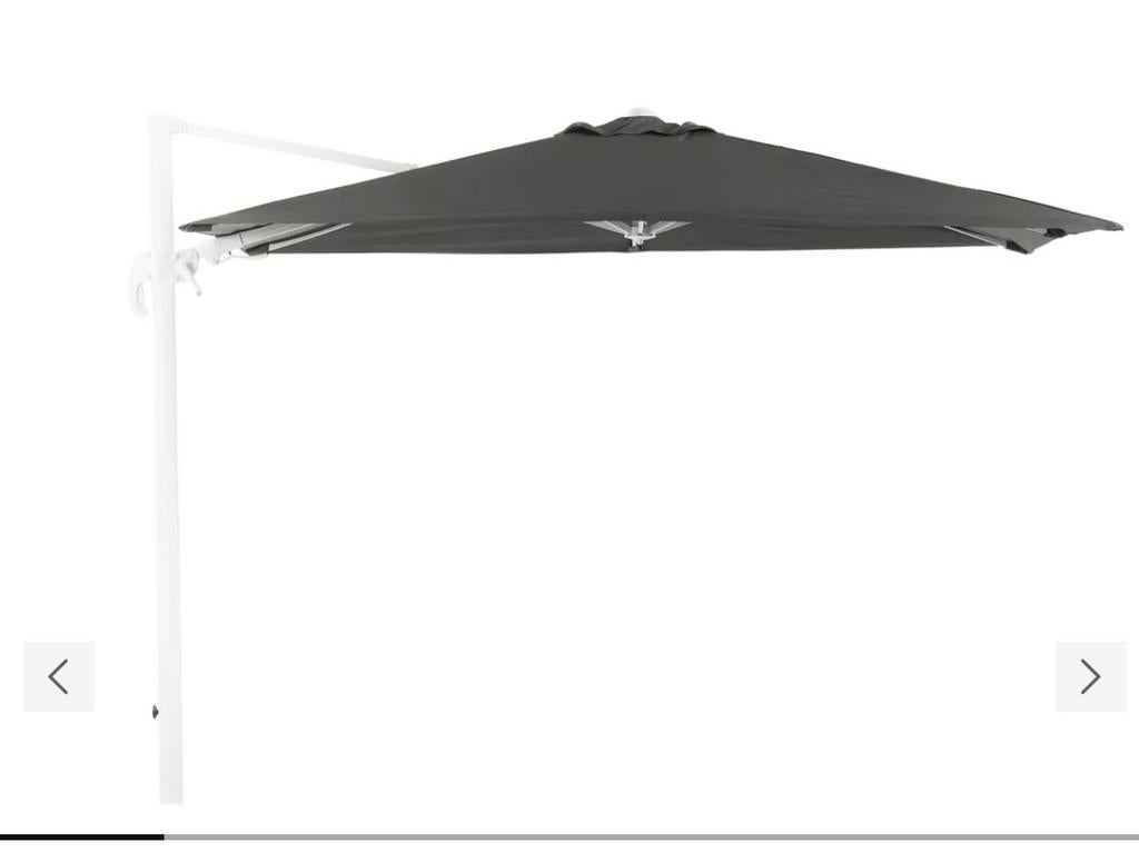 Zweefparasol met betonnen voet NIEUW, Tuin en Terras, Ophalen, Nieuw, 2 tot 3 meter, Zweefparasol