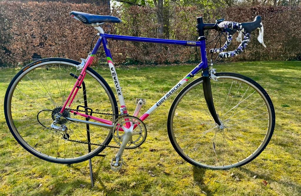 Eddy merckx corsa retro racefiets, Fietsen en Brommers, Ophalen, Zo goed als nieuw, Carbon