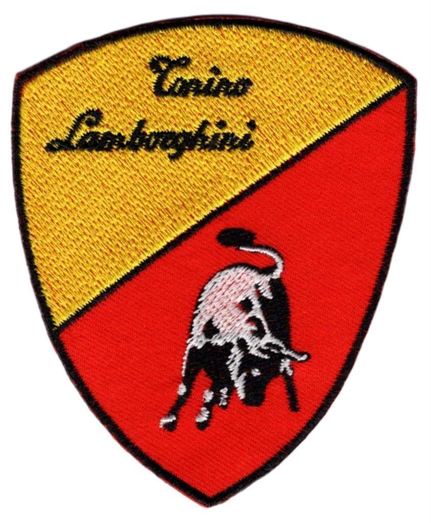 Lamborghini Tonino stoffen opstrijk patch embleem #1, Verzenden, Nieuw