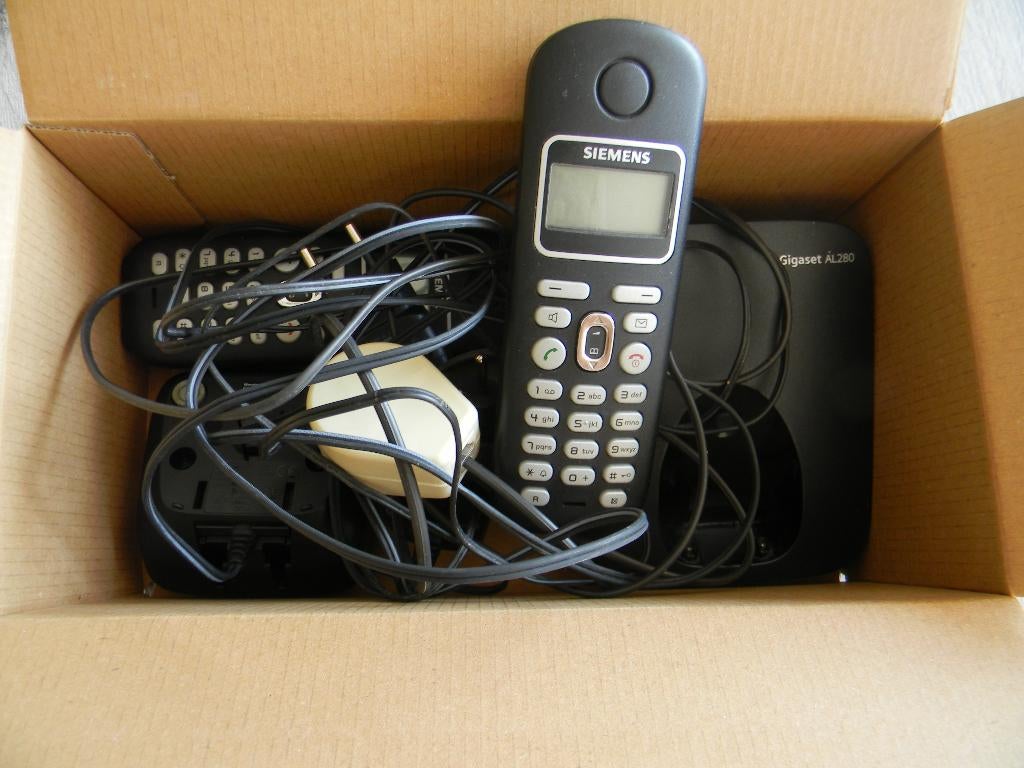 gigaset AL280, Telecommunicatie, Vaste telefoons | Handsets en Draadloos, Ophalen, Zo goed als nieuw, 2 handsets