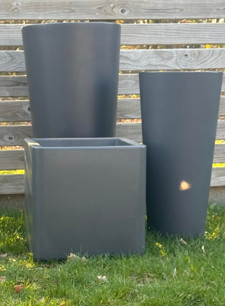 Kunststof plantenbakken Elho. Set of per stuk., Tuin en Terras, Ophalen, Zo goed als nieuw, Kunststof, Binnen